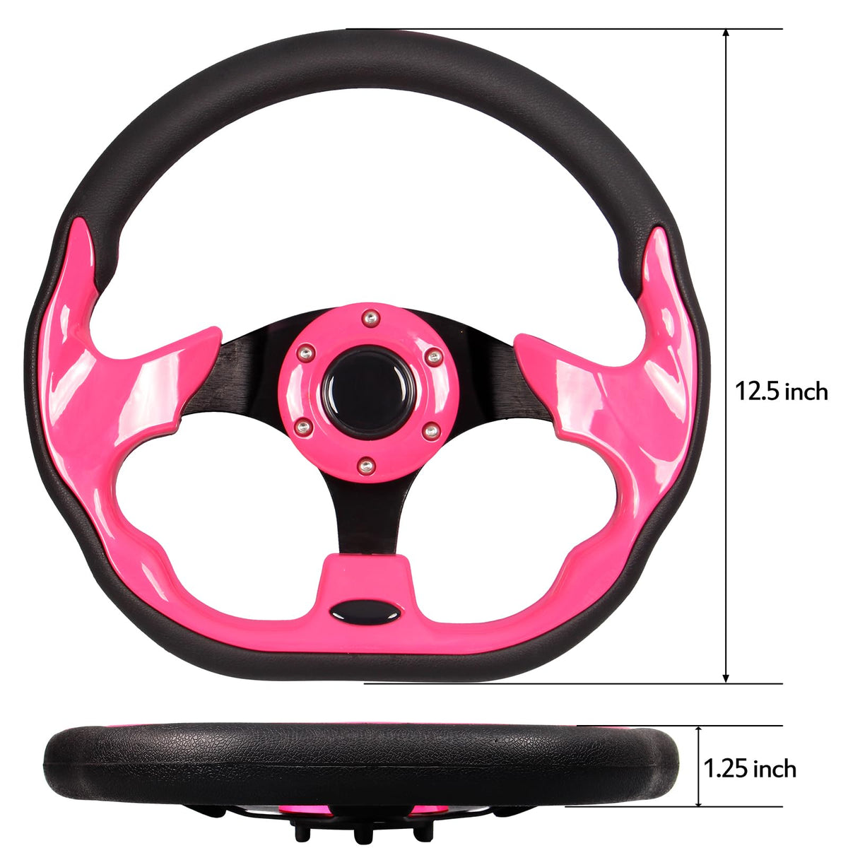Spaorcco universal-fit wheel supports Yamaha, EZGO and Club Car.