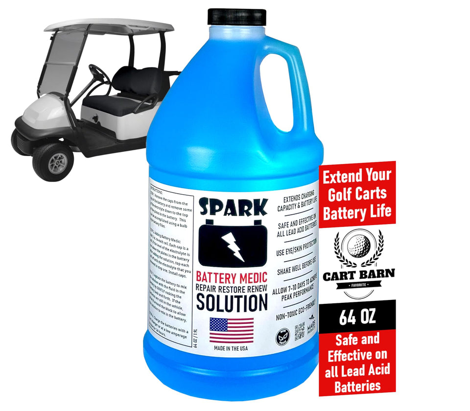 SPARK Battery Medic restore bottle desulfates lead-acid batteries for better charge