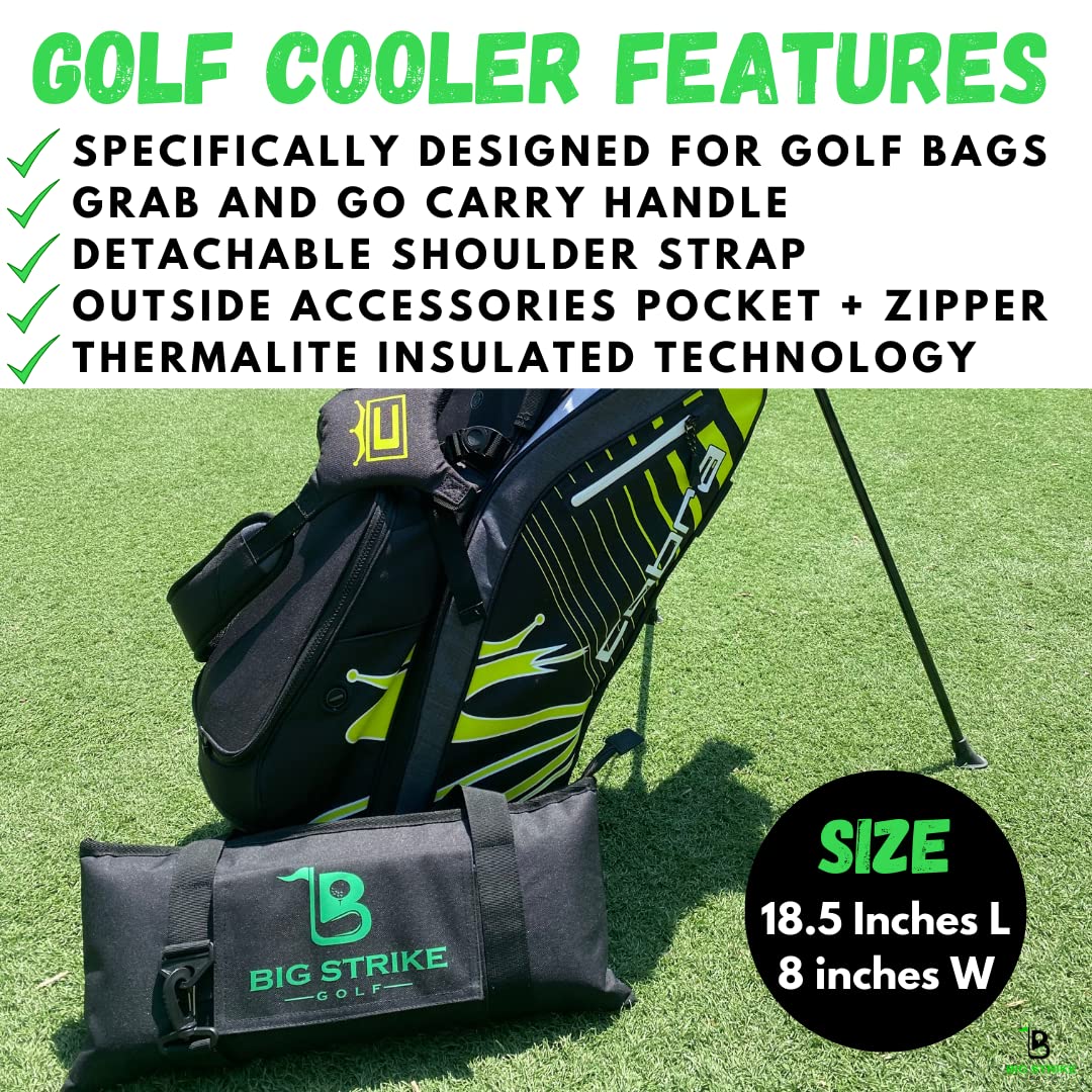 Sparkly Strike Big Strike cooler uses durable materials for long-lasting use.