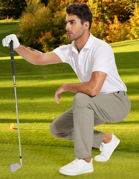 SpecialMagic Work Pants stone back view, clean lines for a professional look