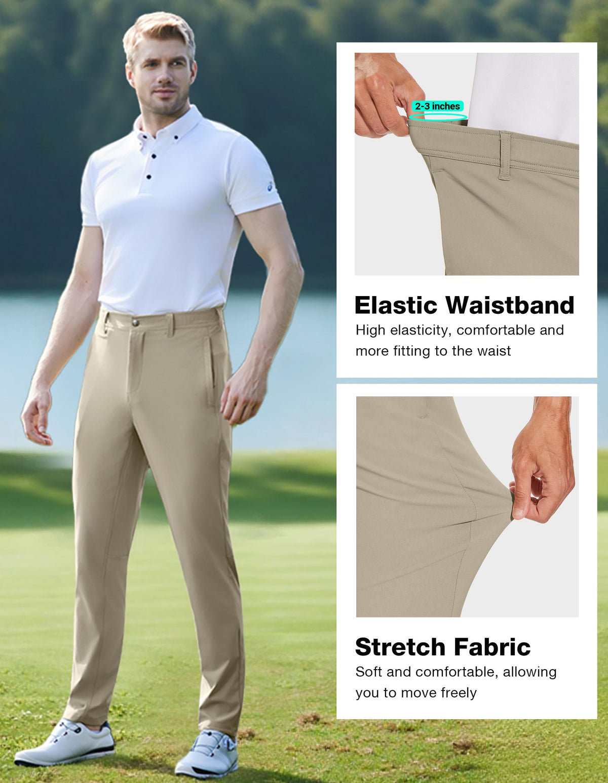 SpecialMagic Work Pants stone zippered pockets secure valuables during travel