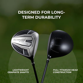 Speed System Golf titanium driver left-handed 11.5° loft for higher carry and accuracy