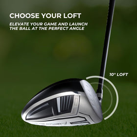 Speed System Golf titanium driver features ultra-light shaft for faster speed
