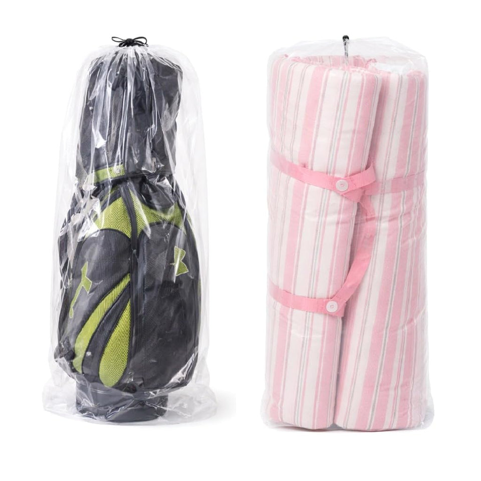 Spicy Served dust cover bag for golf bag keeps gear organized and protected.