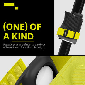 Spigen MAG-iT holds AirTag and rangefinder securely during play.