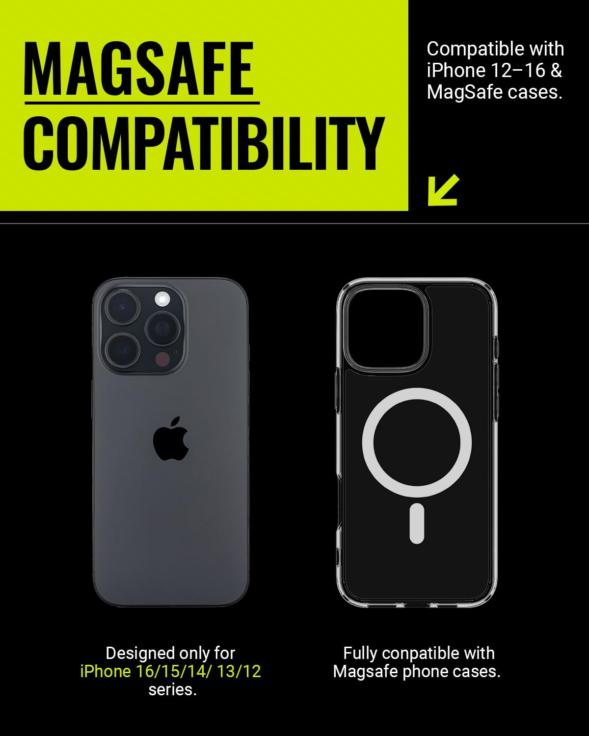 Spigen MAG-iT easy attach and detach for quick on-course access.