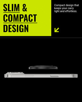 Spigen MAG-iT compatible with riding and push carts on steel or iron frames.