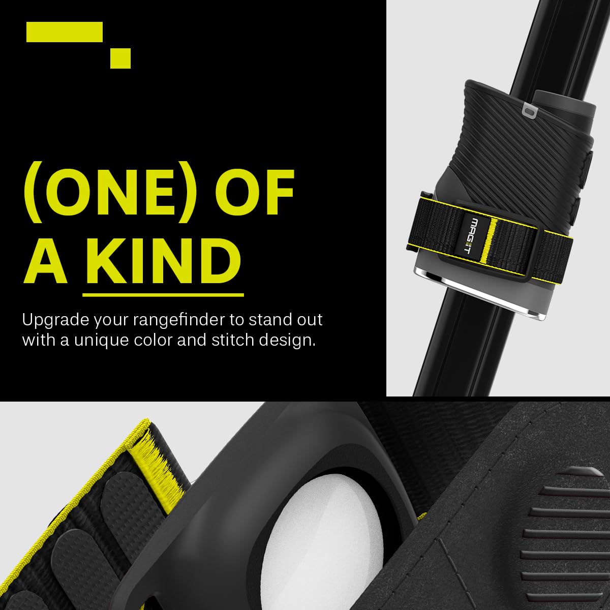 Fits standard rangefinders with buttons accessible for hassle-free operation