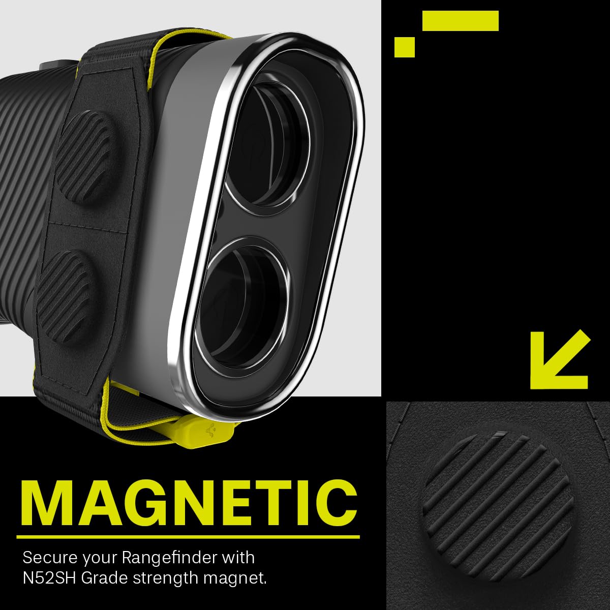 Soft yet durable nylon fabric prioritizes comfort during long rounds