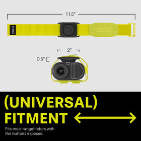 Spigen MAG-iT neon yellow strap for fast visibility on the course