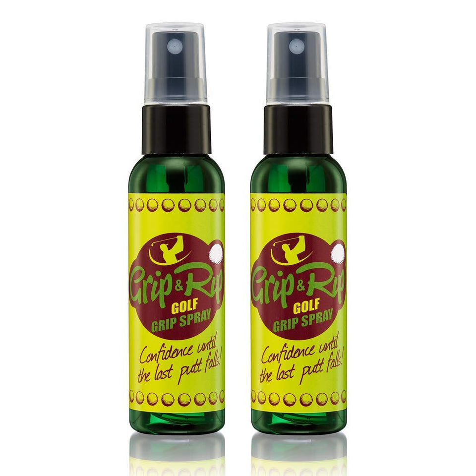 SPIN IT GRIPPING SOLUTION Grip N Rip bottle pour shows easy grip application.