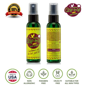 SPIN IT GRIPPING SOLUTION Grip N Rip spray mist coats gloves for enhanced tack.