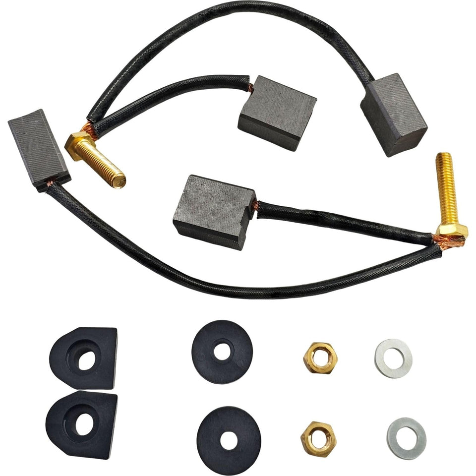 SPJIUQI 73120G25 brush kit—front view showing compact, durable design for EZGO