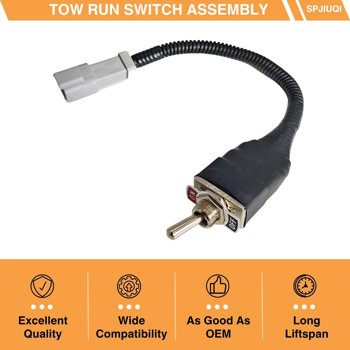SPJIUQI Club Car DS 48V wiring with OEM-standard switch