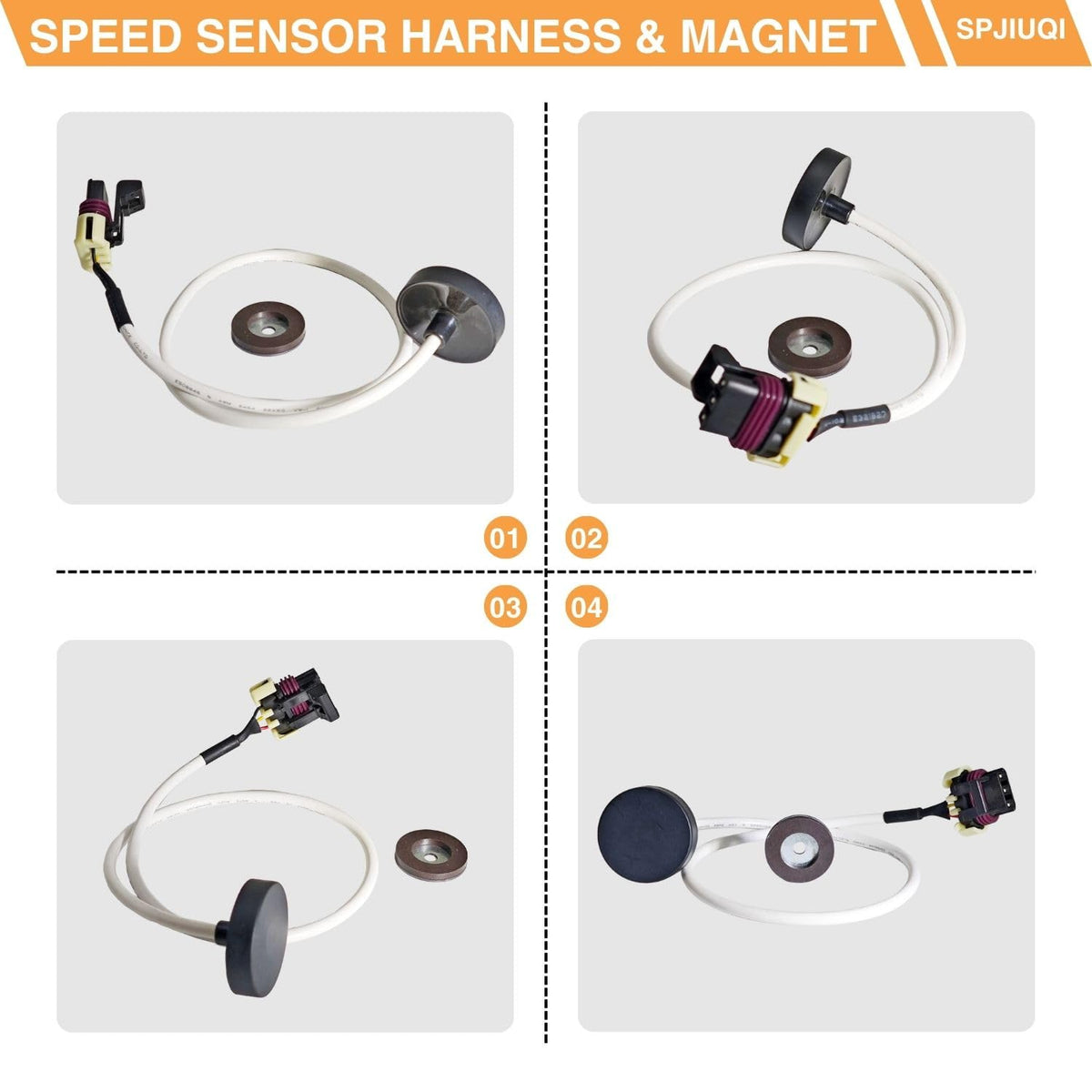 SPJIUQI golf-cart-electrical-assembly focuses on clean, secure power connections