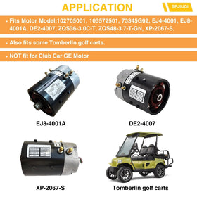 Install-ready SPJIUQI brush plate for EZGO TXT maintenance and upgrades