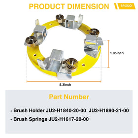SPJIUQI JU2-H1617-20-00 brush springs ensure stable brush tension.