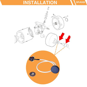 SPJIUQI packaged-speed-sensor-magnet confirms parts included in the kit