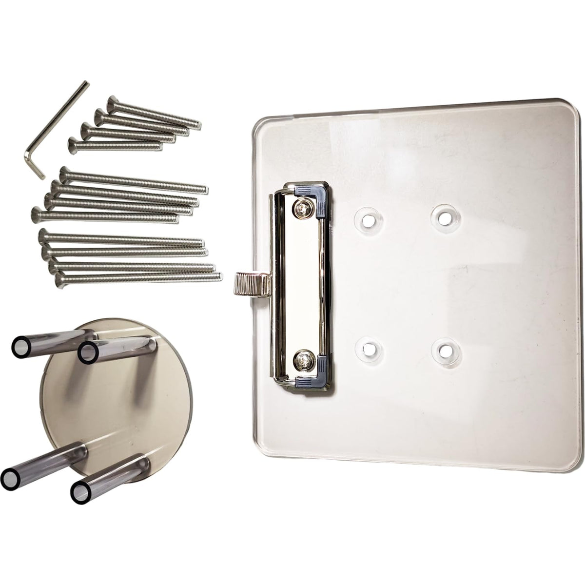 SPJIUQI scorecard holder with pencil storage keeps writing tools secure on the cart.