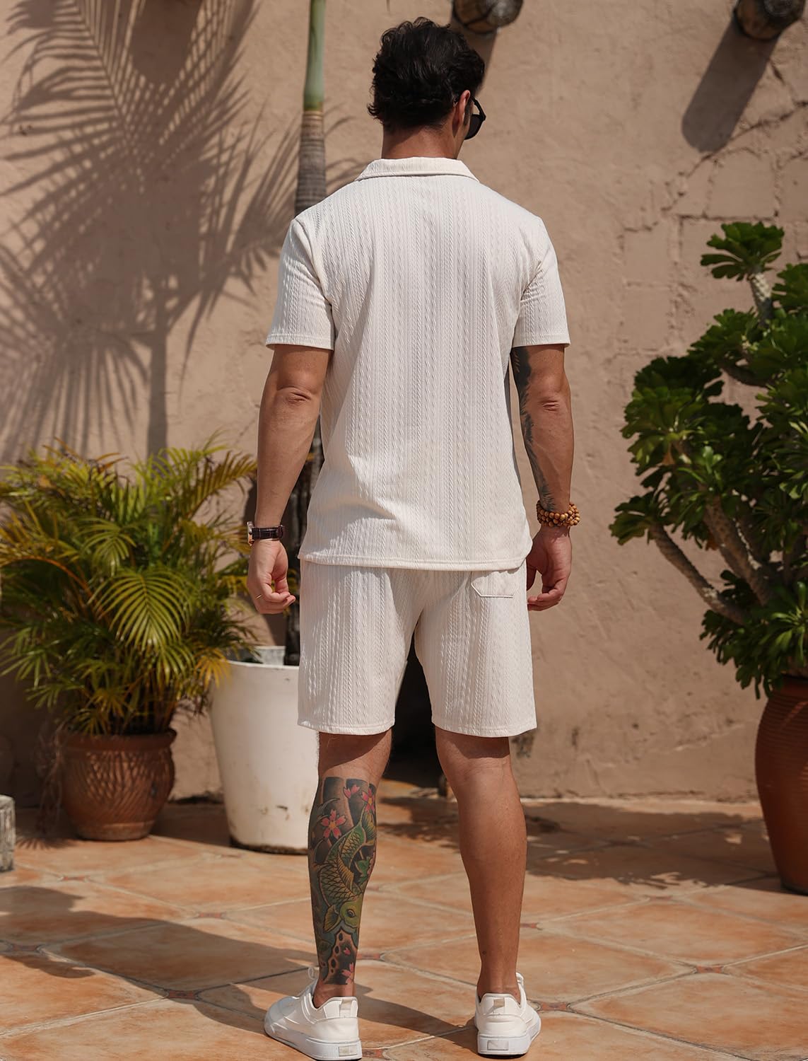 SPKPKEY 2-piece set pairs with sneakers or sandals for versatile daily looks.