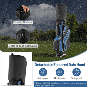 SPORFIT bag base keeps the stand upright on uneven ground
