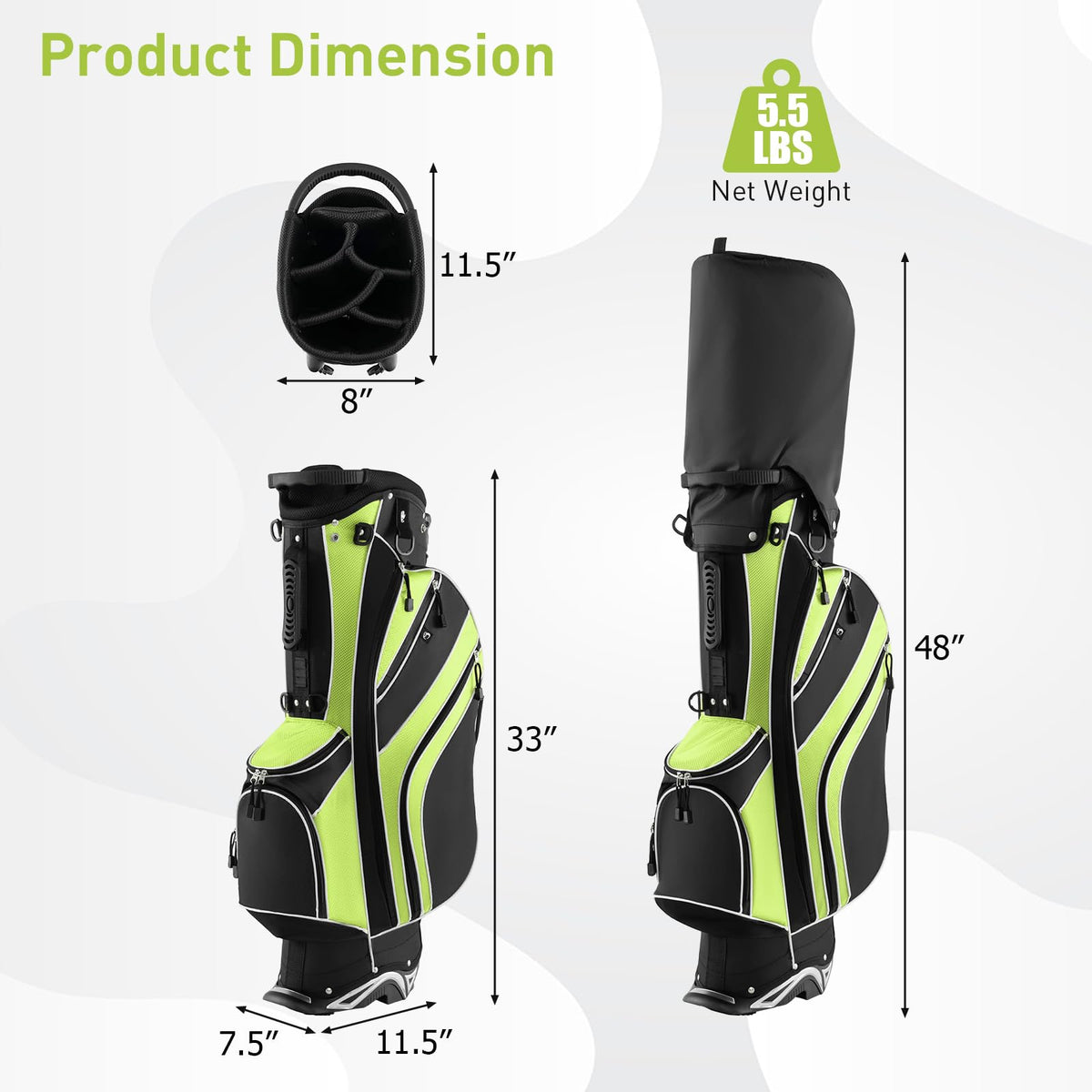 SPORFIT 420D polyester construction blends durability and light weight