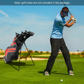 Towel ring provides a convenient spot to hang towels during round.