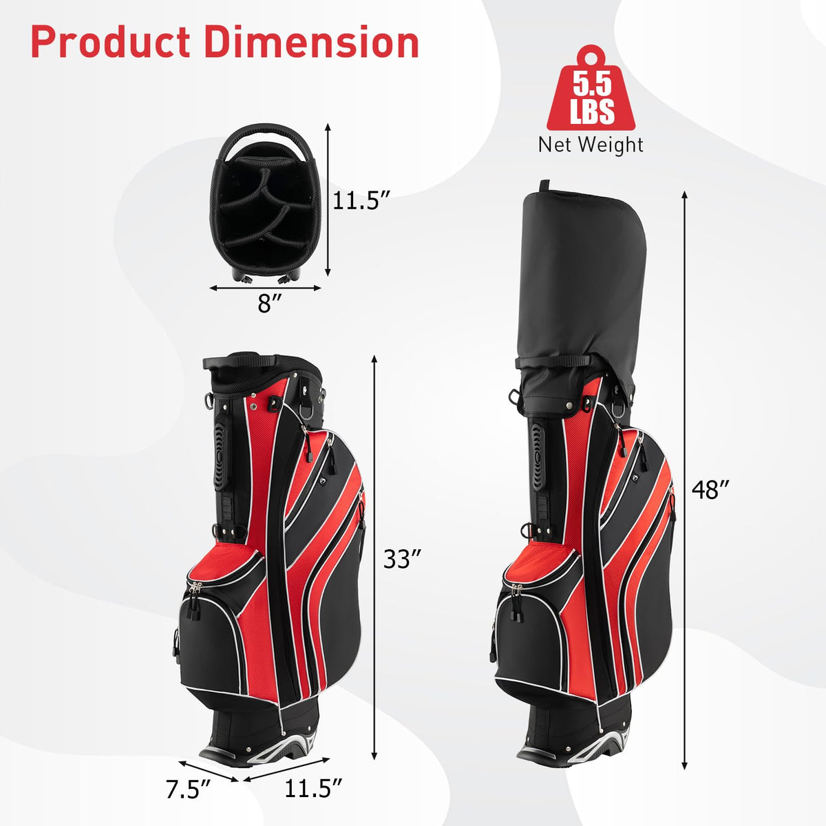 Umbrella holder keeps a rain shield within reach during sudden showers.