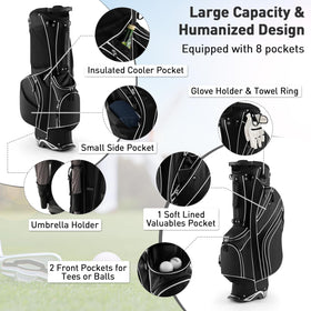 SPORFIT rain hood protects clubs from dust and drizzle.