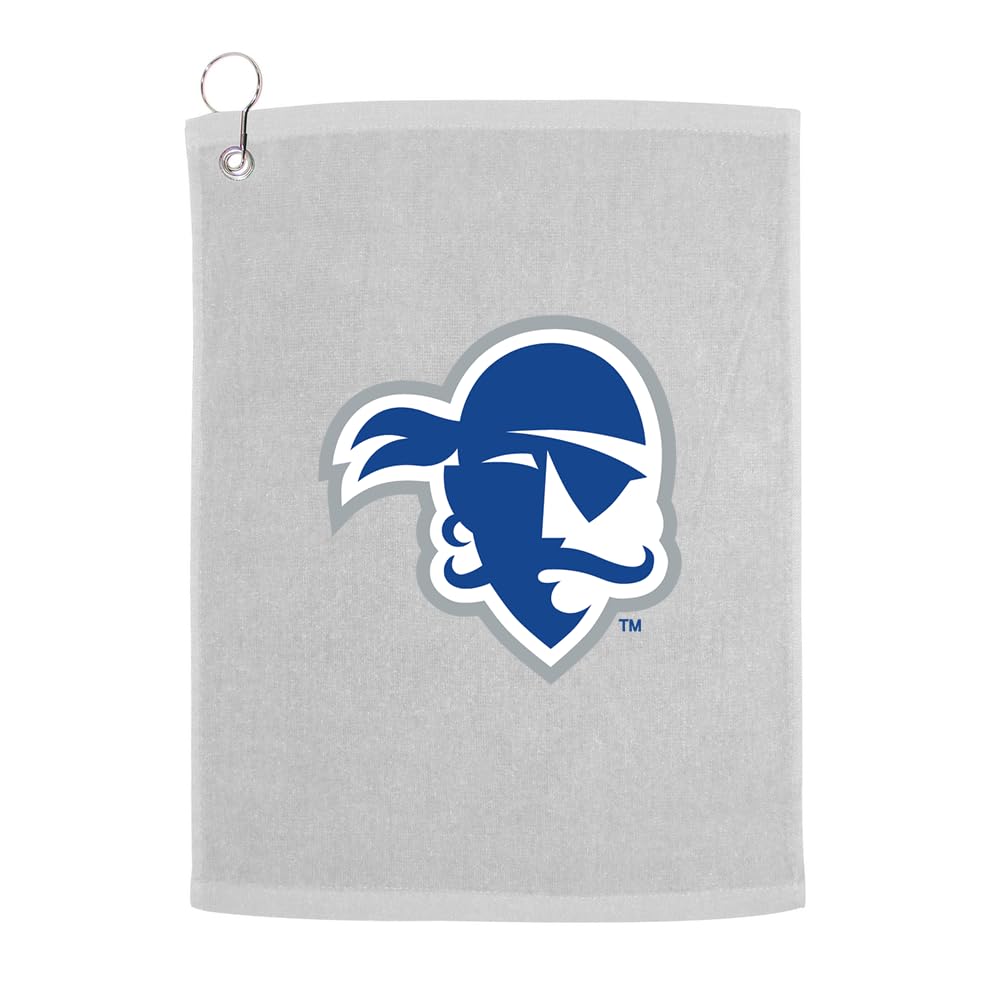 Sport Your Gear Seton Hall Pirates towel logo on face keeps your logo sharp.