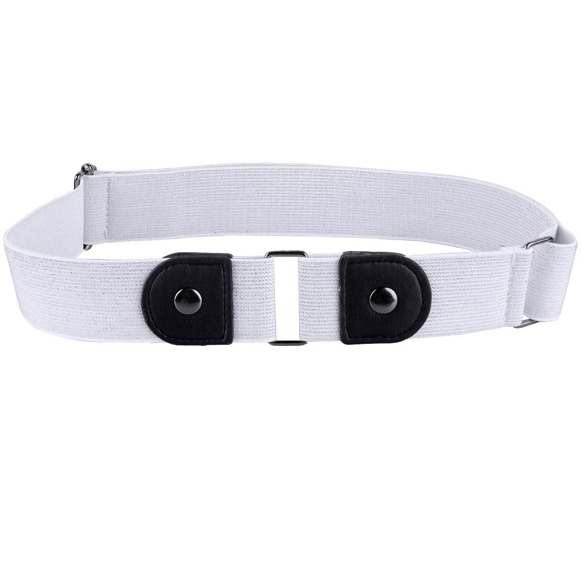 Sportmusies belt worn with jeans for a buckle-free, clean silhouette
