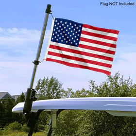 Sports Flags 30-inch stainless steel flag pole delivers durability