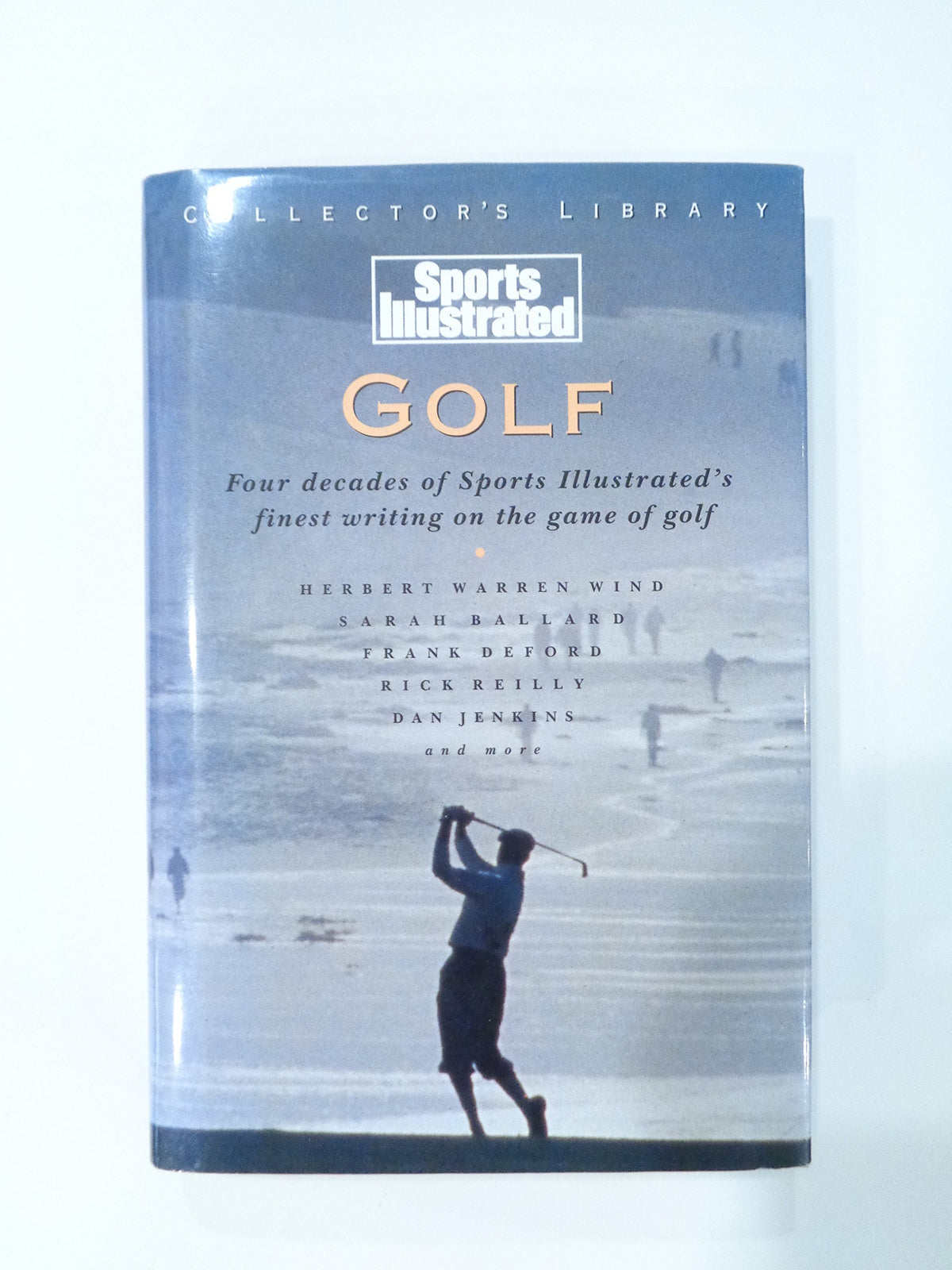 Sports Illustrated Golf collection cover highlights four decades of iconic golf writing for fans.