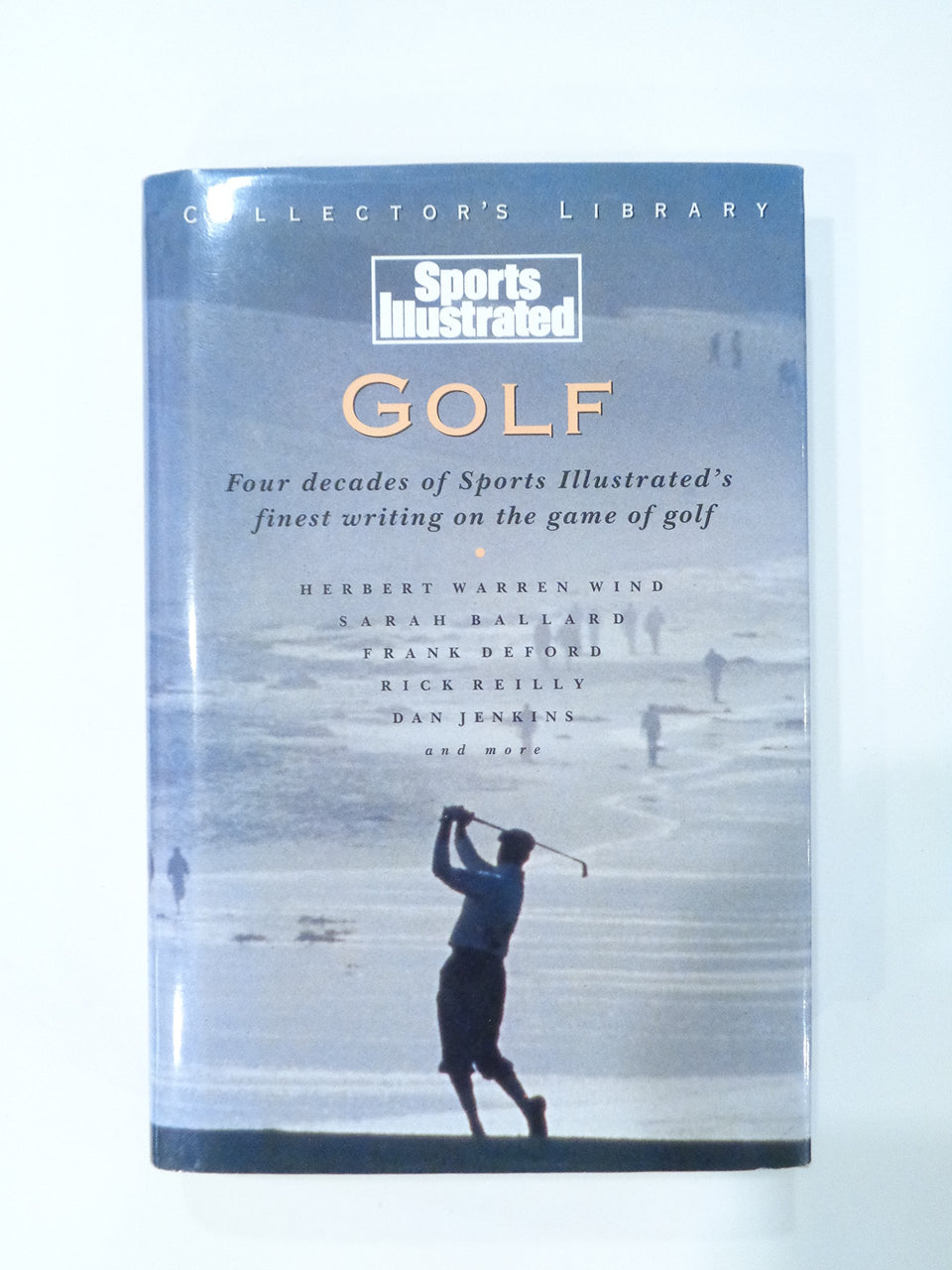 Sports Illustrated Golf collection cover highlights four decades of iconic golf writing for fans.