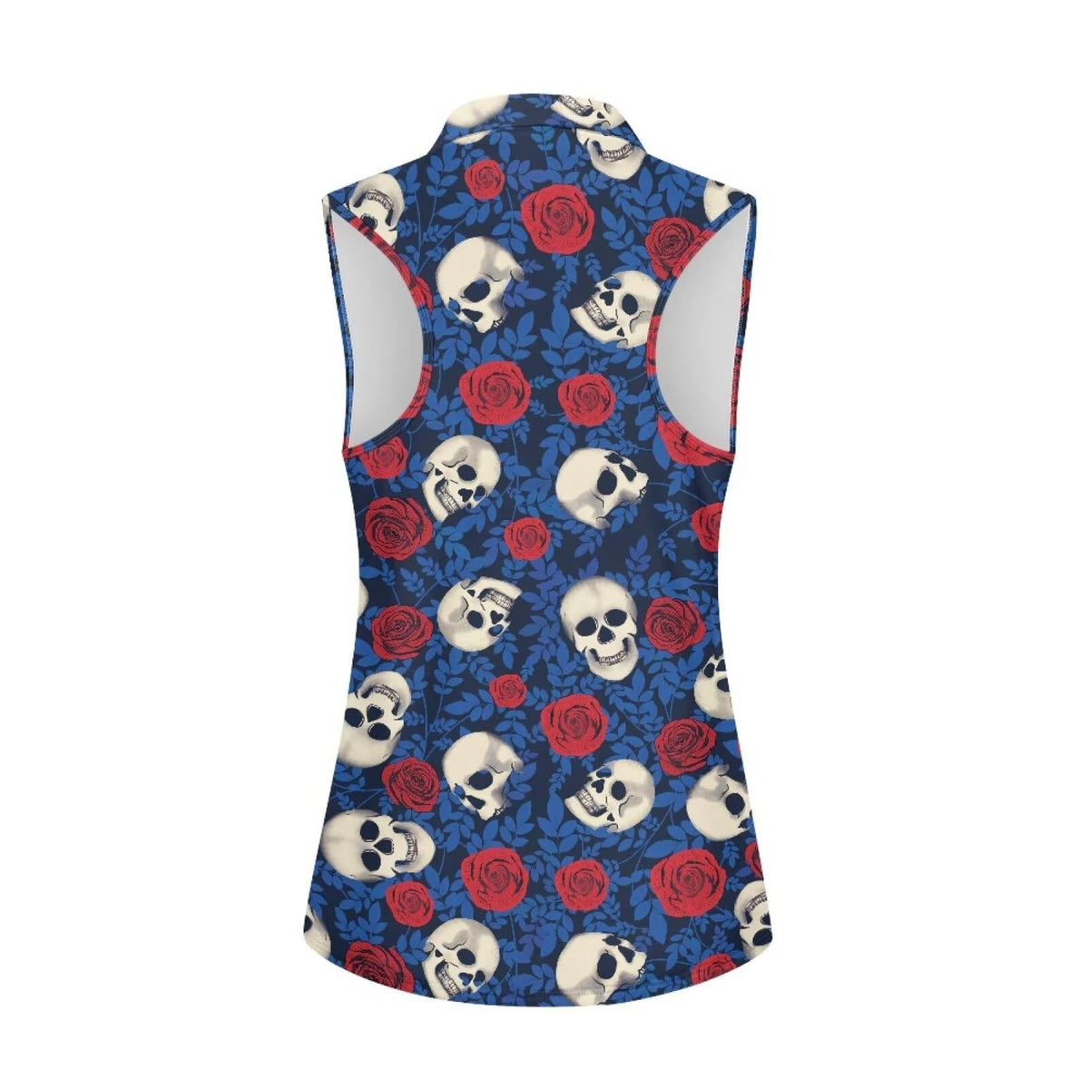 Spowatriy Skull Rose moisture-wicking fabric keeps you cool