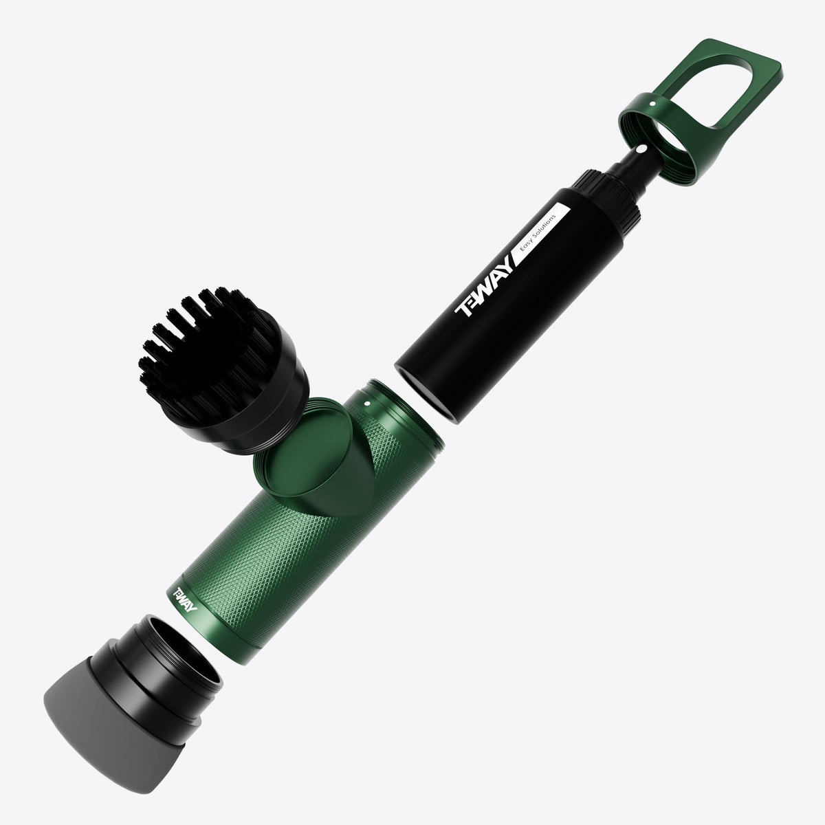 Sprush all-in-one-cleaner-setup: streamlines cleanup of clubs, balls, and shoes