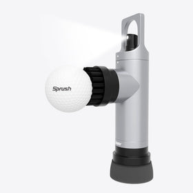 Sprush golf-ball cleaner for quick ball cleaning