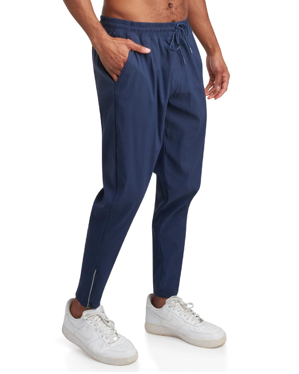 Spyder men's work pants front view highlights lightweight stretch for all-day comfort.