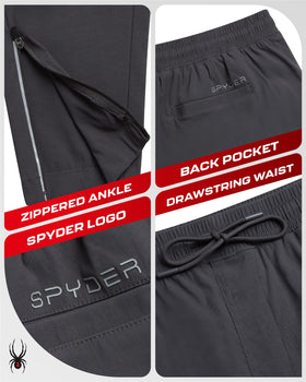 Spyder modern athletic slim-fit look, ideal for work or golf.