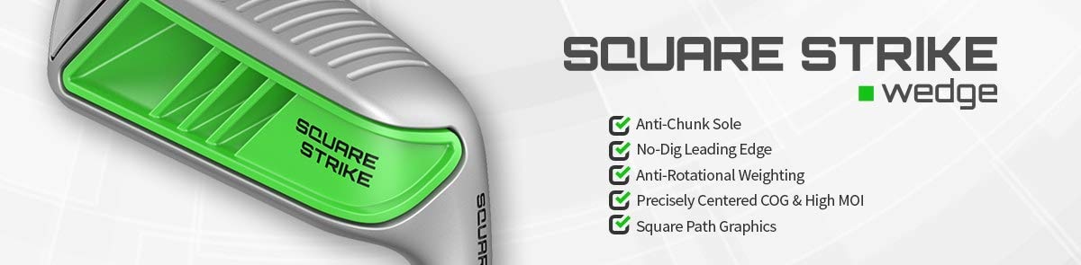 Square Strike Wedge tournament-legal for competitive rounds.