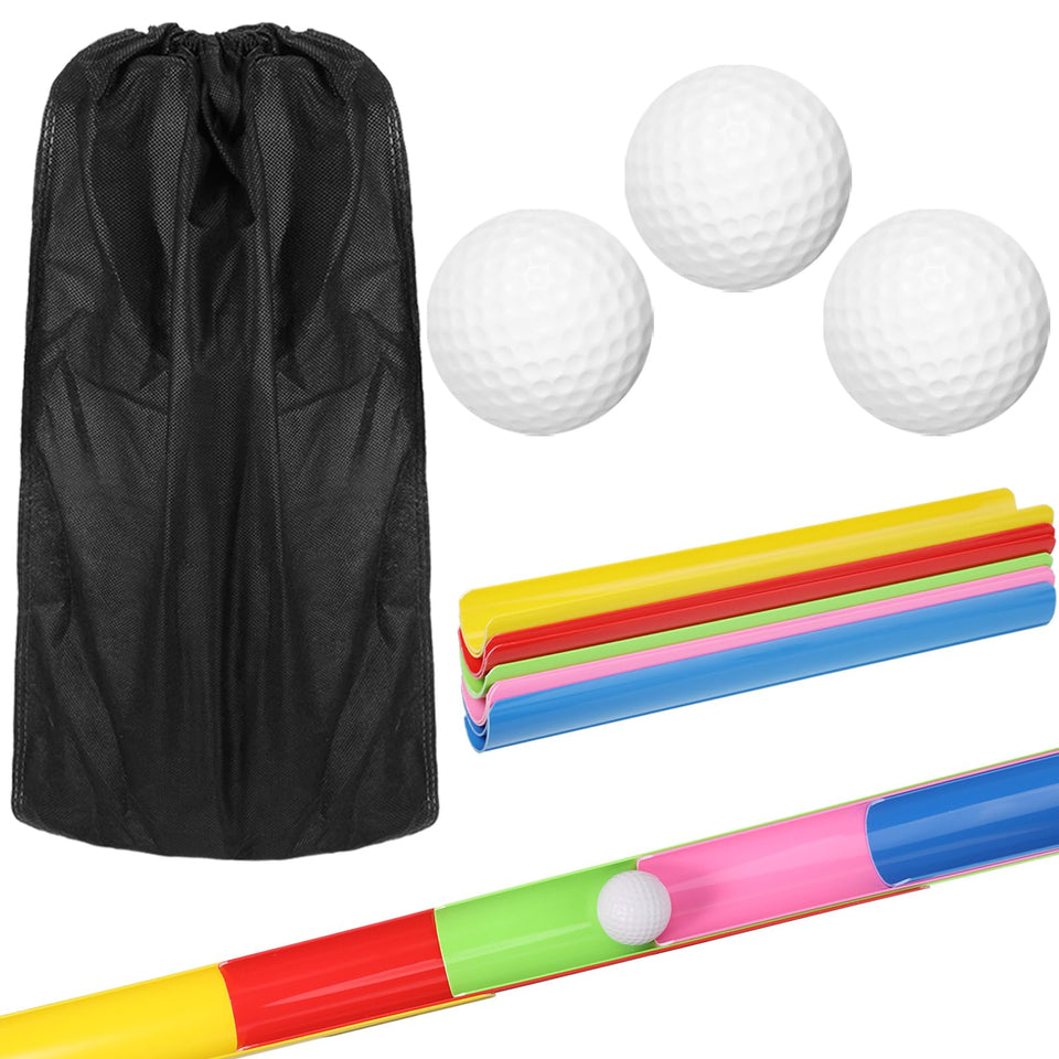 Sratte half-pipes in bright colors support engaging outdoor team challenges.
