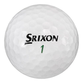 Srixon 50 Soft Feel ball on green with high visibility for approach shots