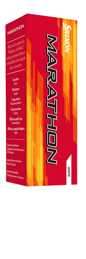 Srixon Marathon energetic gradient growth core emphasizing energy transfer.
