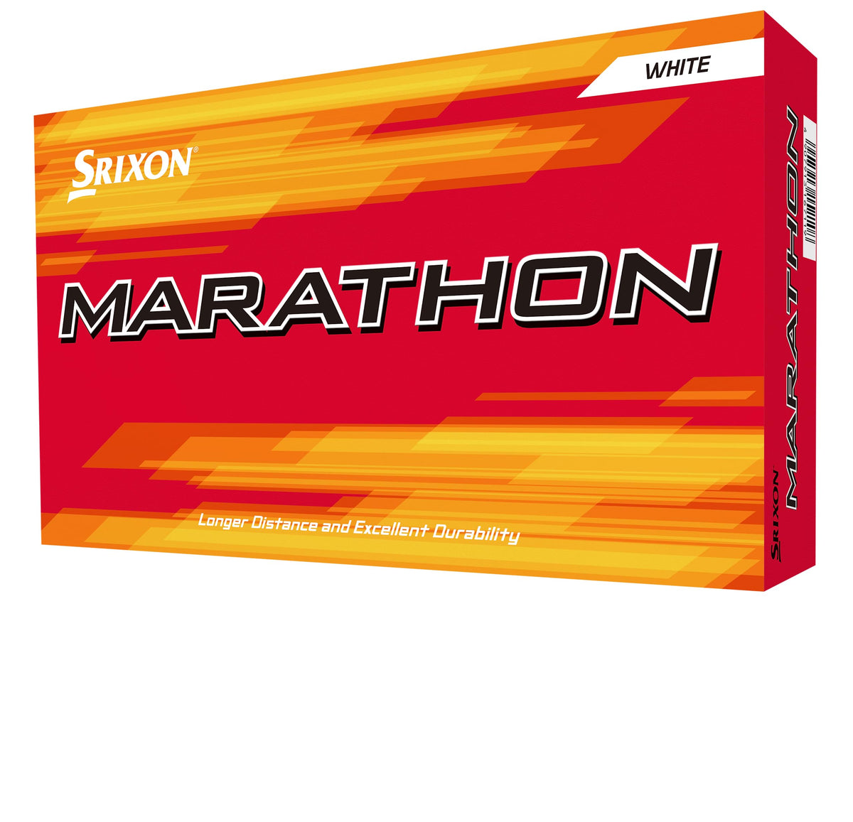 Srixon Marathon white golf ball in a pack of 15 for reliable distance.