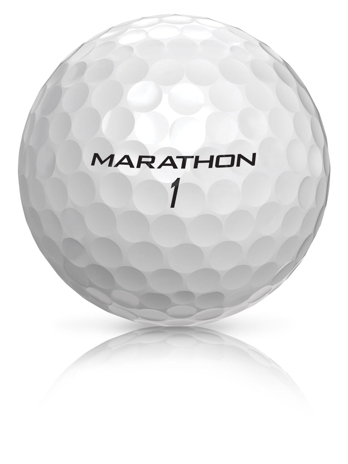 Srixon Marathon ionomer cover highlighting enhanced durability.