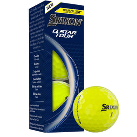 Srixon Q-STAR Tour 5 338-speed dimple pattern reducing drag and improving lift.