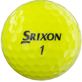 Srixon Q-STAR Tour 5 spin-skin urethane close-up highlighting enhanced grip and control.