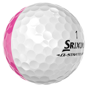 Srixon Q-STAR Tour Divide 338 Speed Dimple Pattern for stable flight and distance.