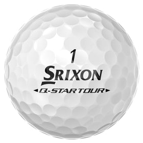 Srixon Q-STAR Tour Divide 360° seam visual aiding aim and greenside roll.