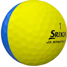 Srixon Q-STAR Tour Divide two-tone cover for greenside spin control.